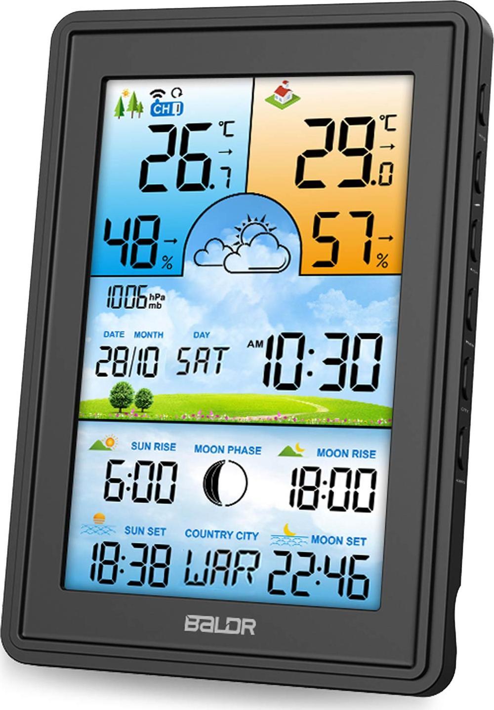 фото Метеостанція Berdsen BD-906 Black