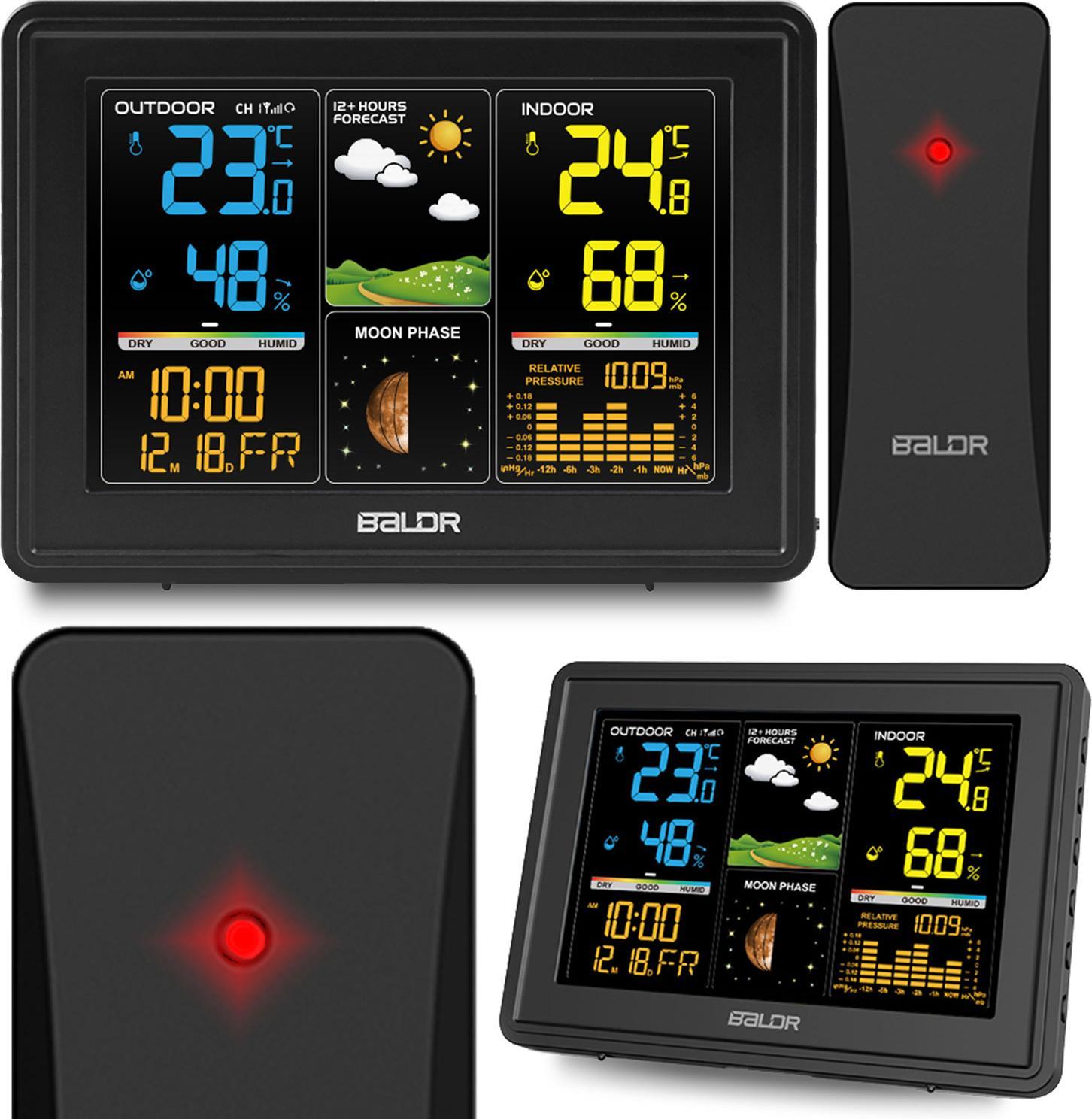 фото Метеостанція Berdsen BD-907 Black