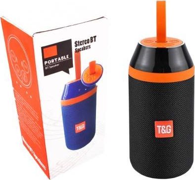 фото Портативна колонка T&G TG-104 Black