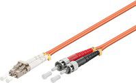 MicroConnect Patchcord światłowdowy, LC/UPC-ST/UPC, 62.5/125 OM1, 2m (FIB410002)