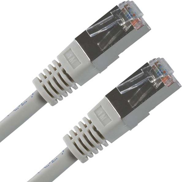 Patchcord, FTP, Cat.5e, 3m, szary