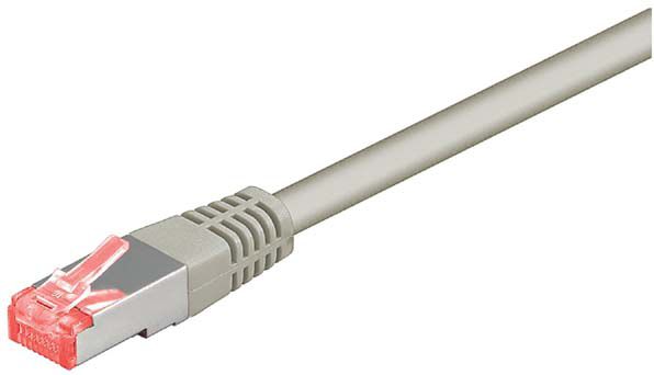 Patchcord, S/FTP, Cat.6, 3m, LSOH, szary