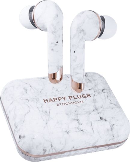фото Навушники TWS Happy Plugs Air 1 Plus White/Gold Mramur (001920730000)