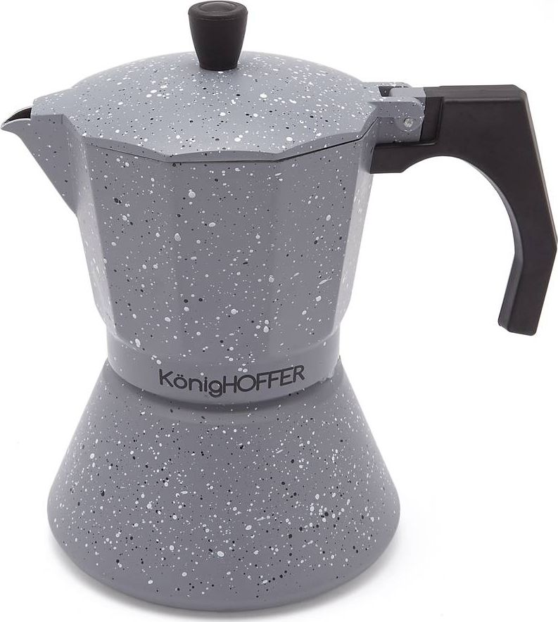 фото Кавоварка гейзерна Konighoffer 6tz Grey Stone Marble