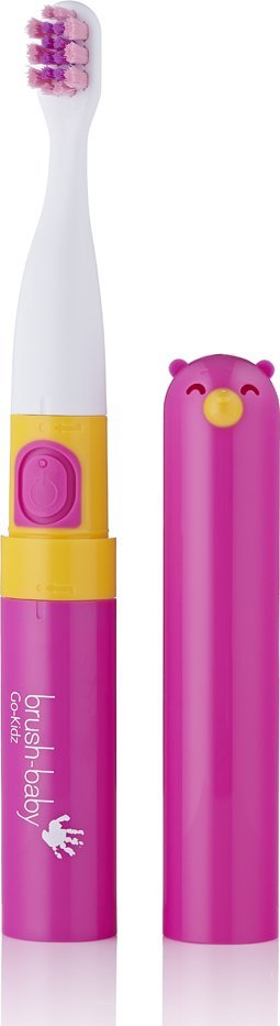 фото Електрична зубна щітка Brush-Baby Go-KIDZ Electric Travel Pink