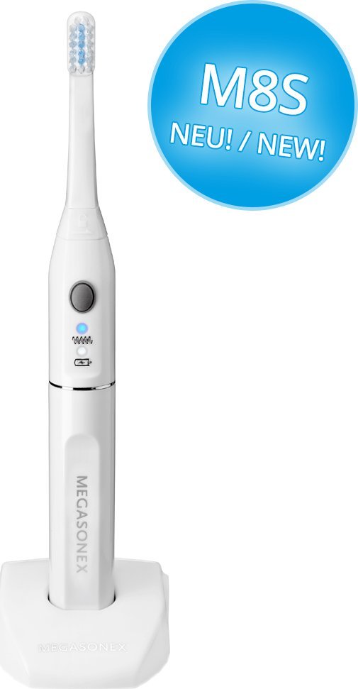 фото Електрична зубна щітка Megasonex M8S White