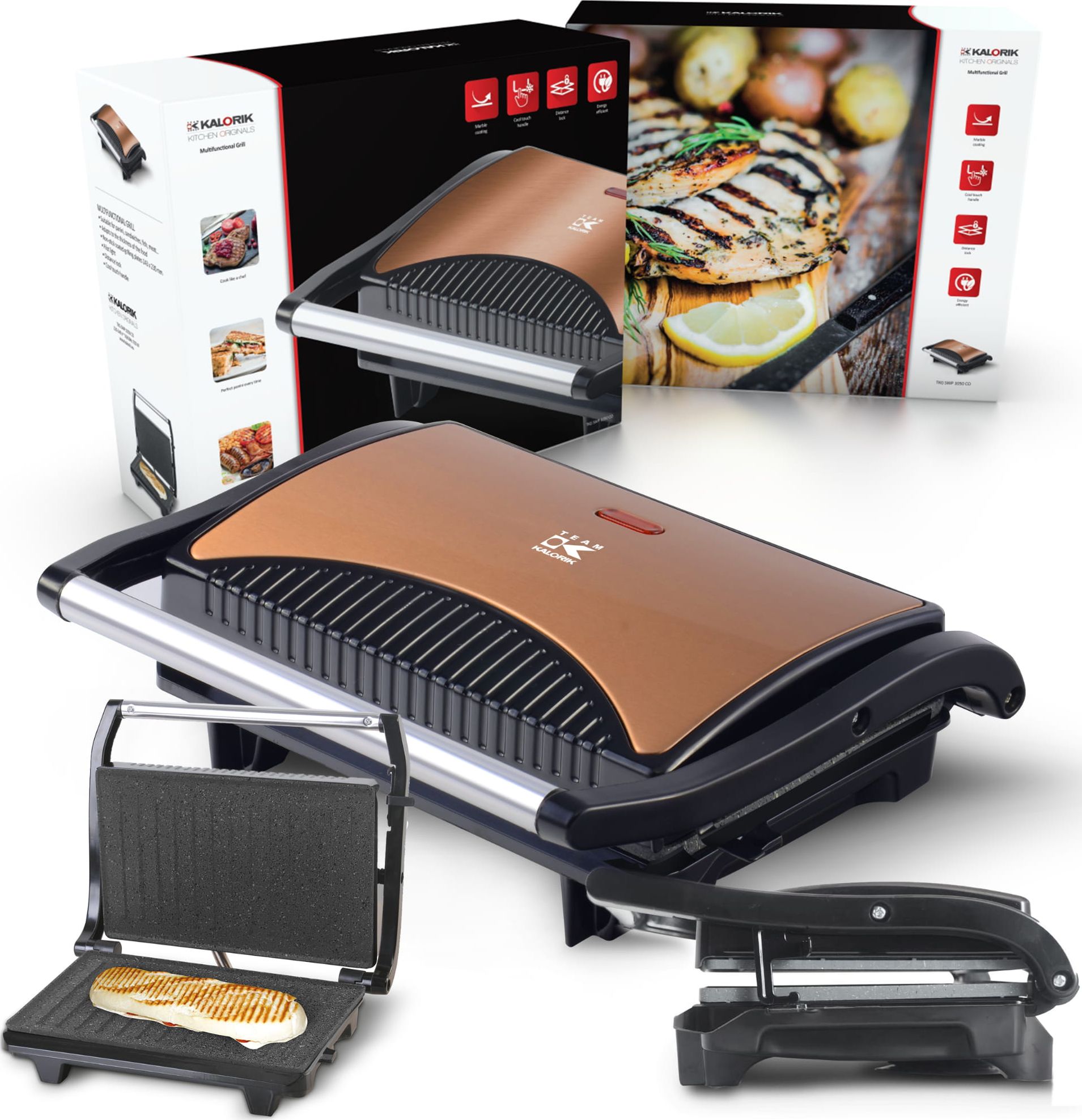 фото Бутербродниця Kalorik SWP 1050 CO