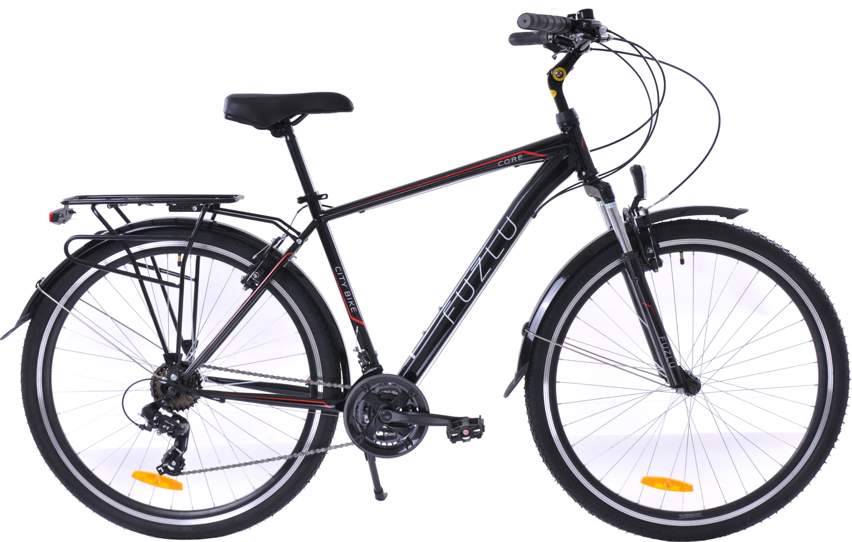 фото Велосипед туристичний Fuzlu Core Men Amor Black/Red/White