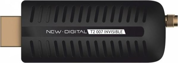 фото TV-тюнер зовнішній New Digital T2 007 Invisible