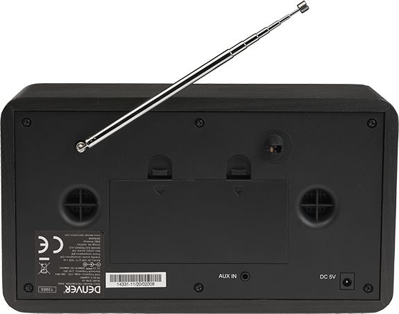 фото Радіоприймач Denver DAB-18 Black