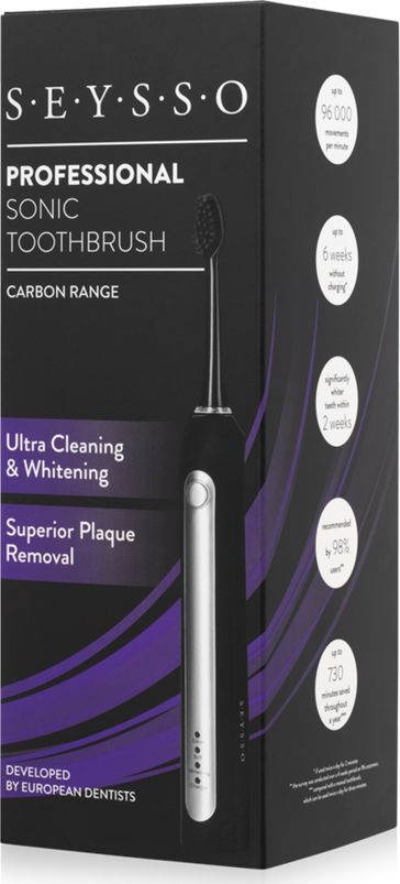 фото Електрична зубна щітка Seysso Carbon Professional SE01 Black