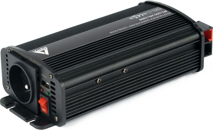 фото Перетворювач (інвертор) DC-AC Azo Digital 12 VDC / 230 VAC IPS-1200U 1200W (3IPS1200U12)