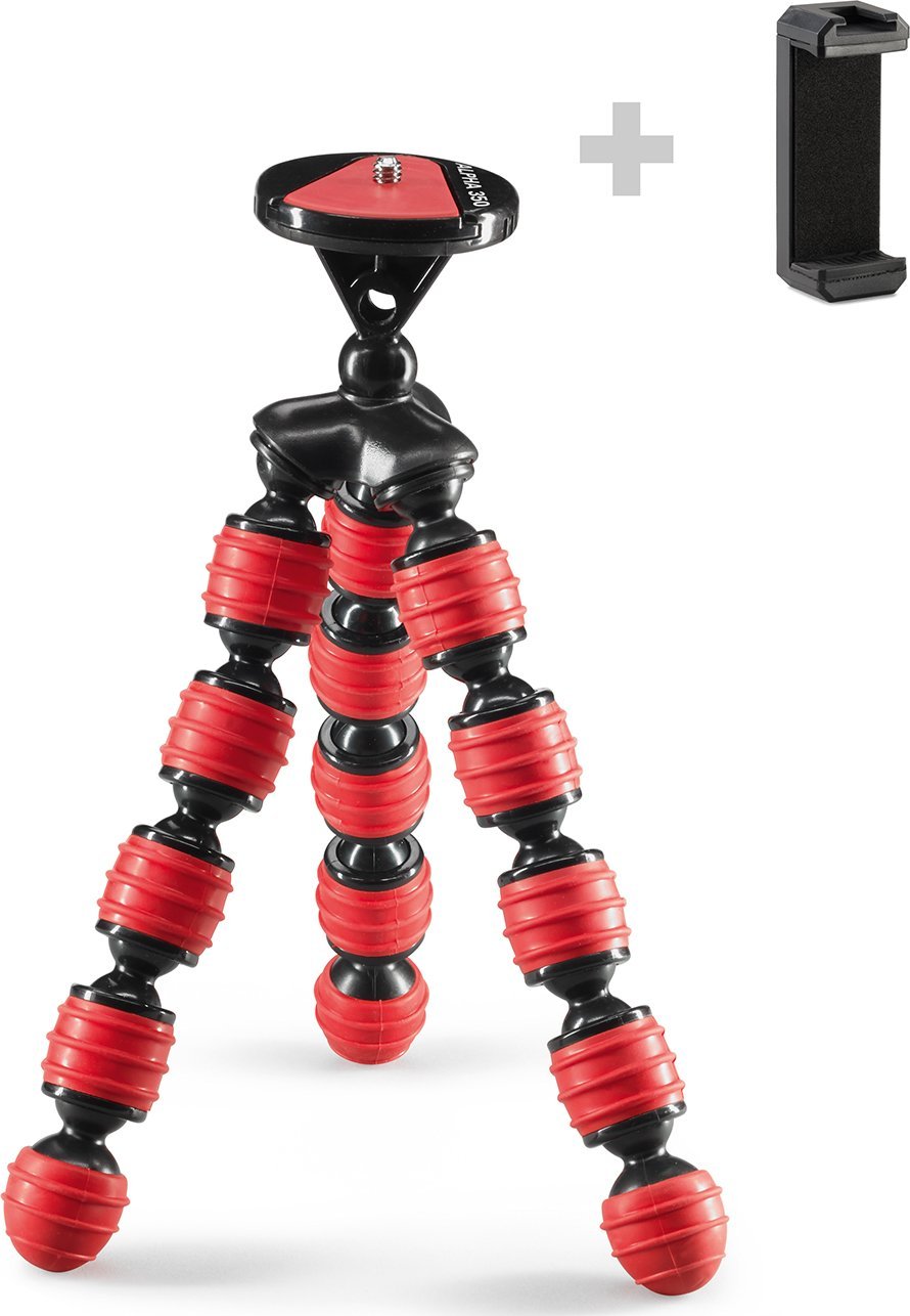 фото Настільний штатив Cullmann Alpha 350 Mobil Red