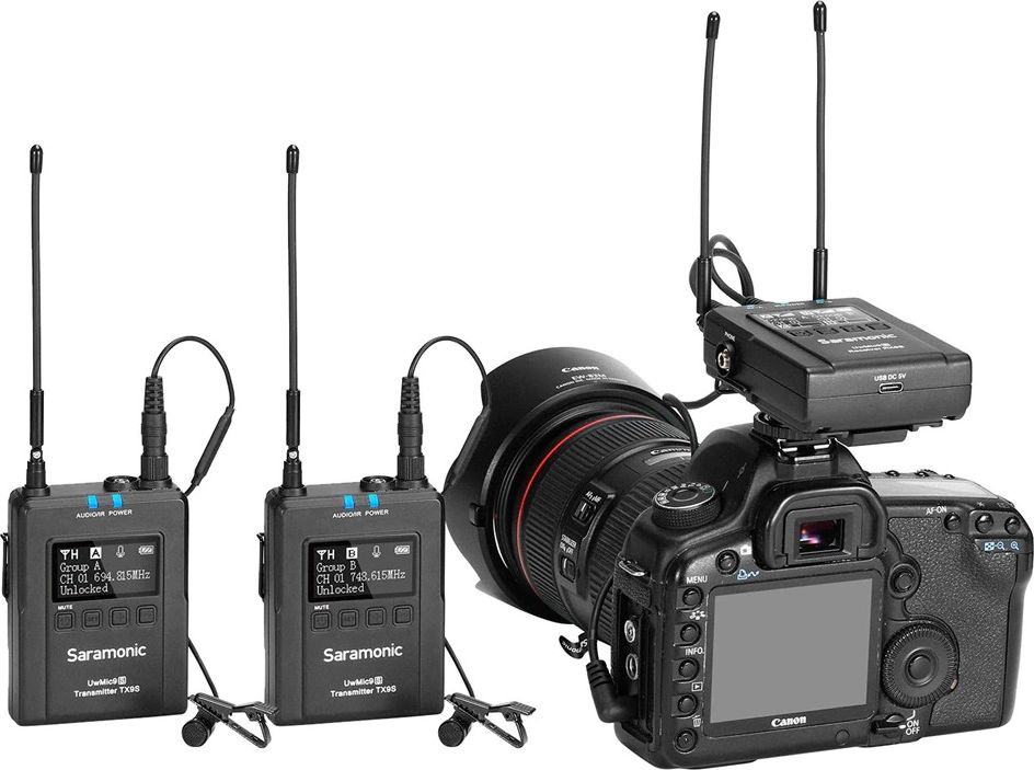 фото Накамерна радіосистема Saramonic UwMic9S Kit1