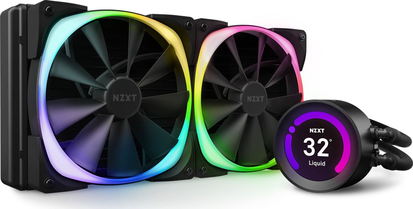 фото Водяне охолодження Nzxt Kraken Z63 RGB Black (RL-KRZ63-R1)