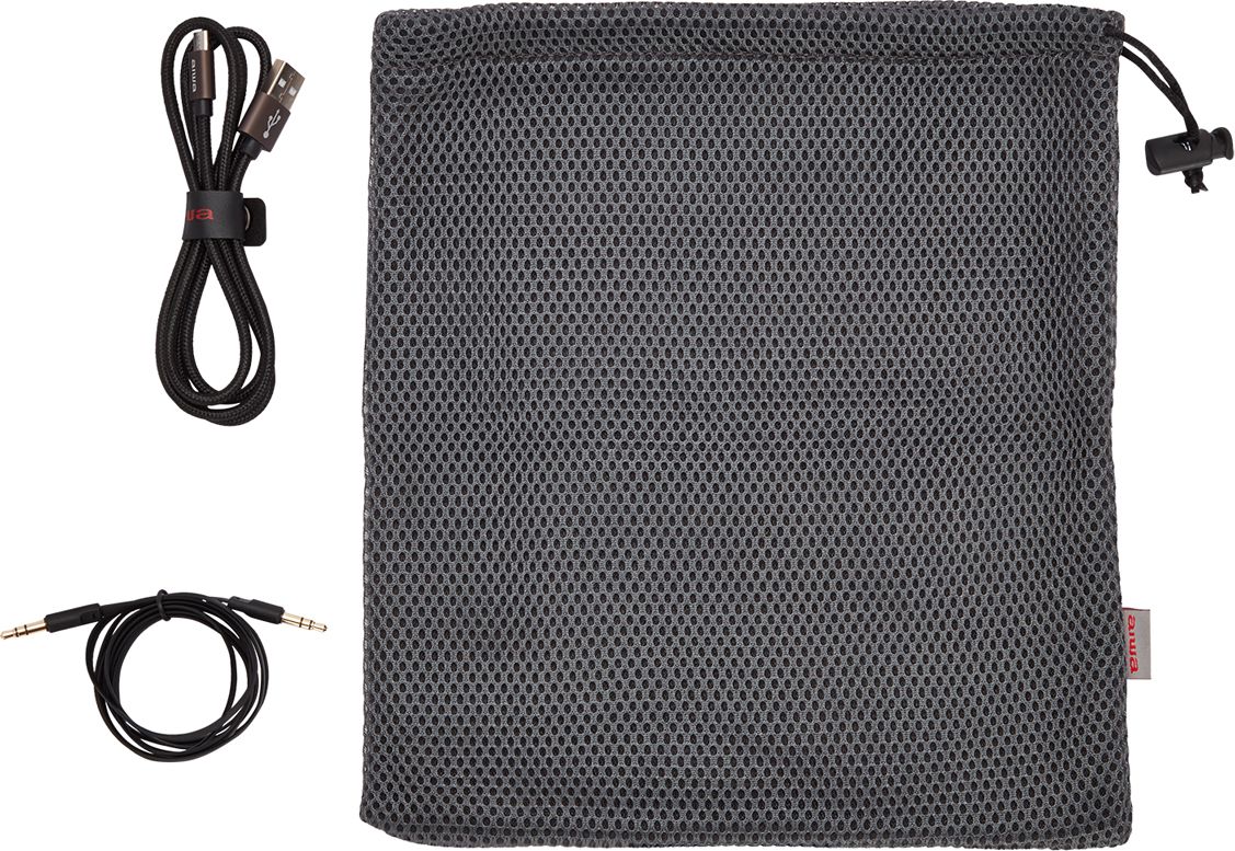 фото Навушники з мікрофоном Aiwa HSTBTN-800BK