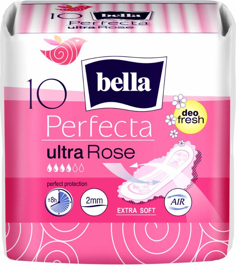 Bella Perfecta Ultra Rose Podpaski higieniczne 10szt