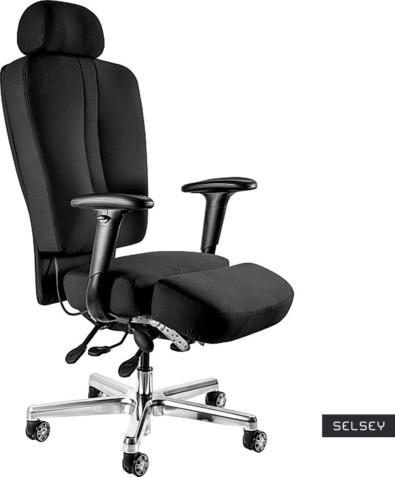 фото Офісне крісло Selsey Major Black
