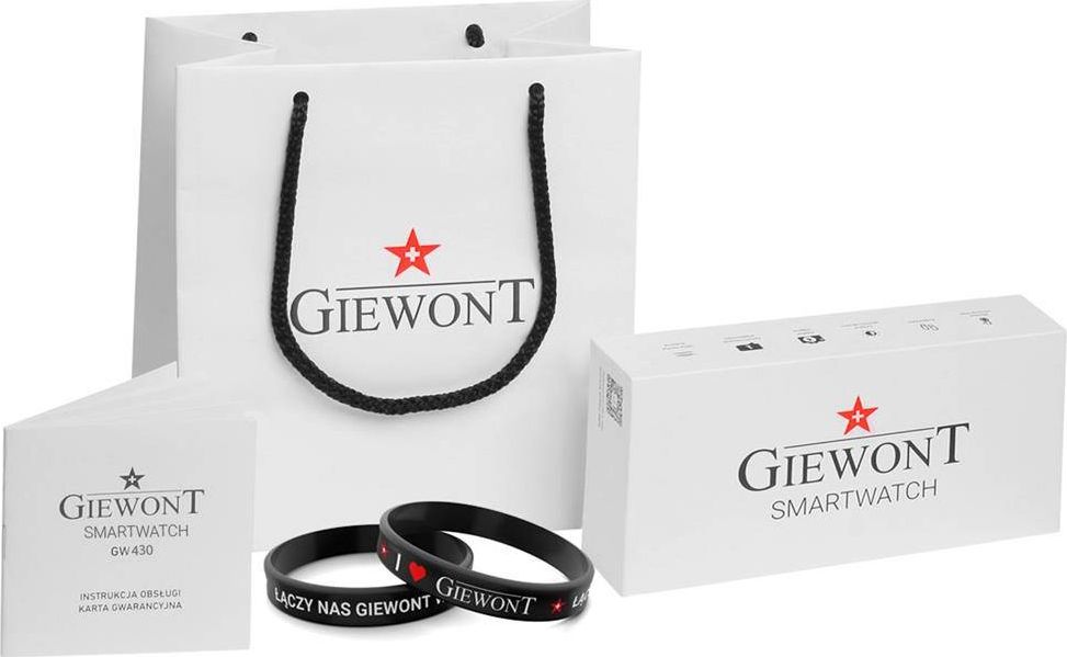 фото Смарт-годинник Giewont GW430-1 Black