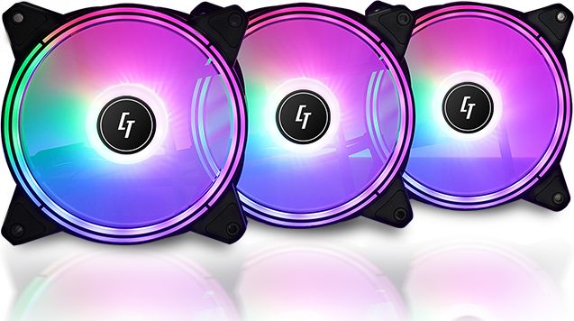 фото Вентилятор Chieftec Nova Set 3-Pack (NF-3012-RGB)