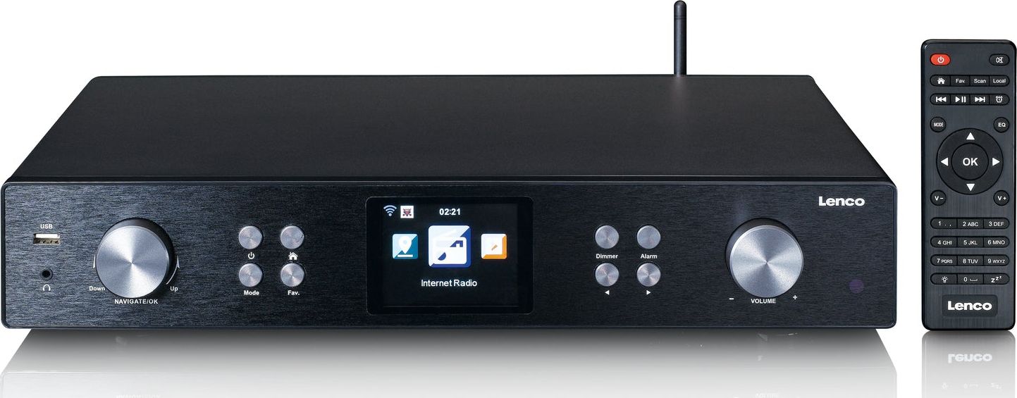 фото Радіоприймач Lenco DIR-250BK