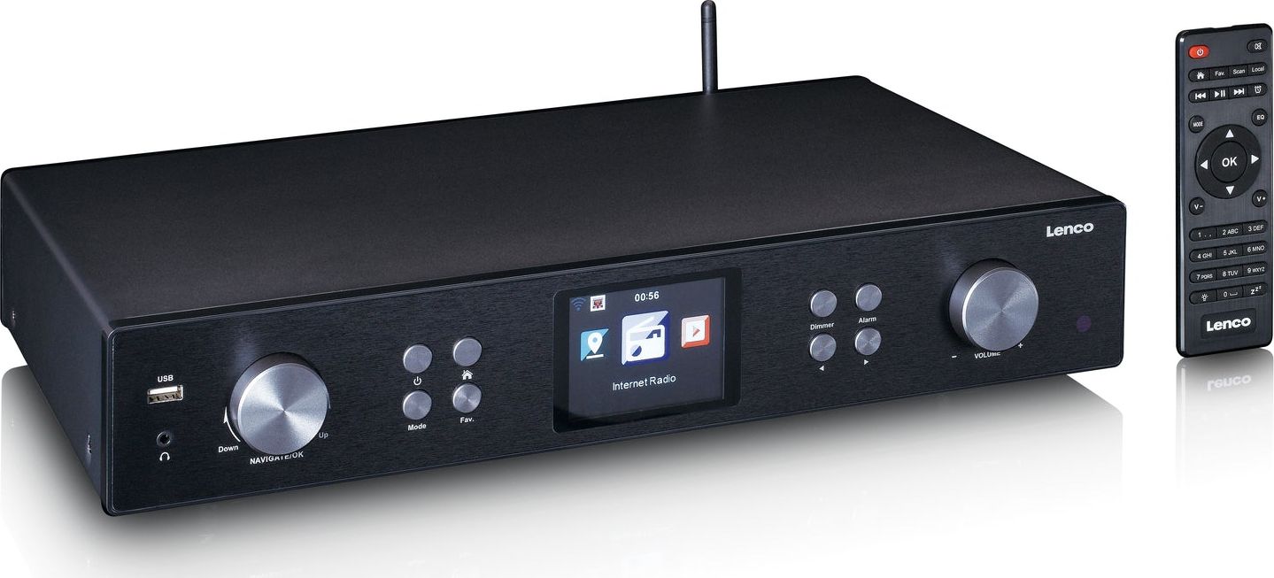 фото Радіоприймач Lenco DIR-250BK