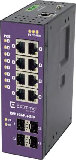 фото Комутатор керований Extreme Networks ISW 8GBP4-SFP