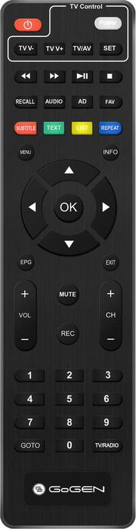 фото TV-тюнер зовнішній Gogen DVB 142 T2 PVR