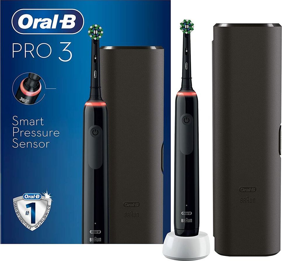 фото Електрична зубна щітка Oral-B D505 PRO 3 3500 Cross Action Black