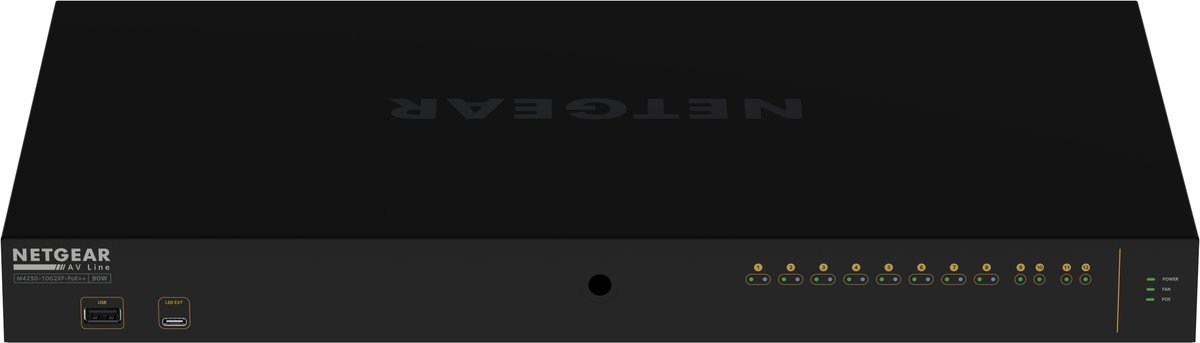 фото Комутатор керований 3 рівня Netgear GSM4212UX (GSM4212UX-100EUS)