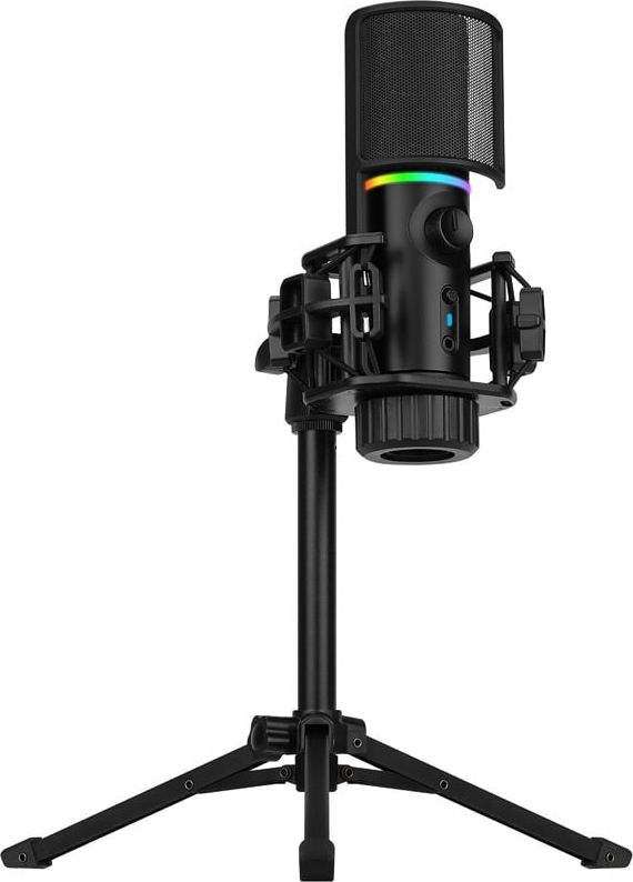 фото Мікрофон для ПК/для стрімінгу, подкастів Streamplify Mic Tripod (SPMC-MZ1C127)