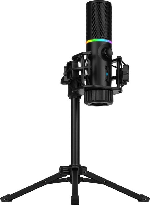 фото Мікрофон для ПК/для стрімінгу, подкастів Streamplify Mic Tripod (SPMC-MZ1C127)