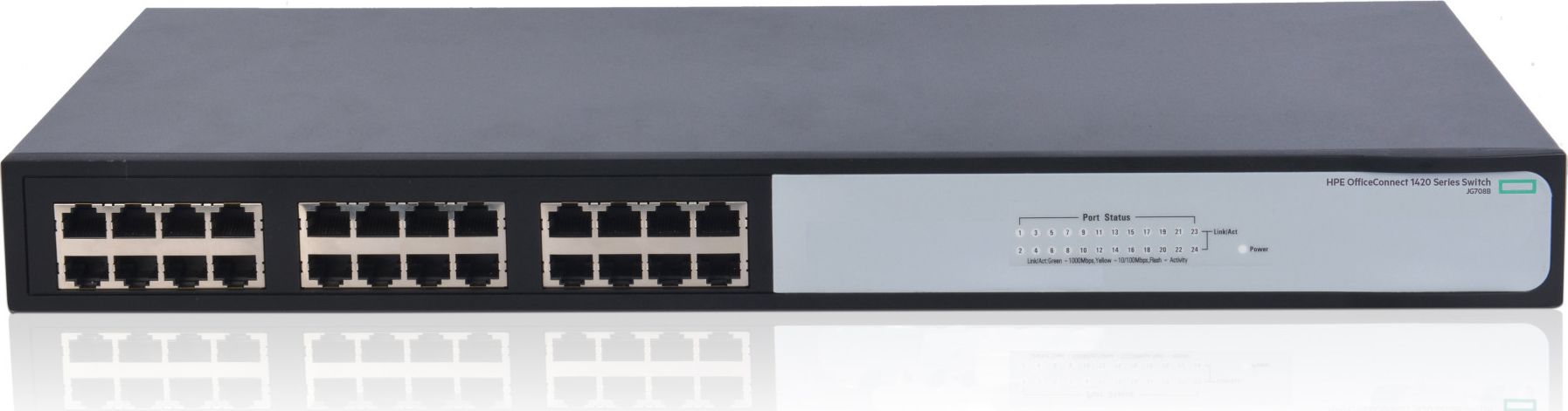 фото Комутатор некерований HP OfficeConnect 1420 24G (JG708B)