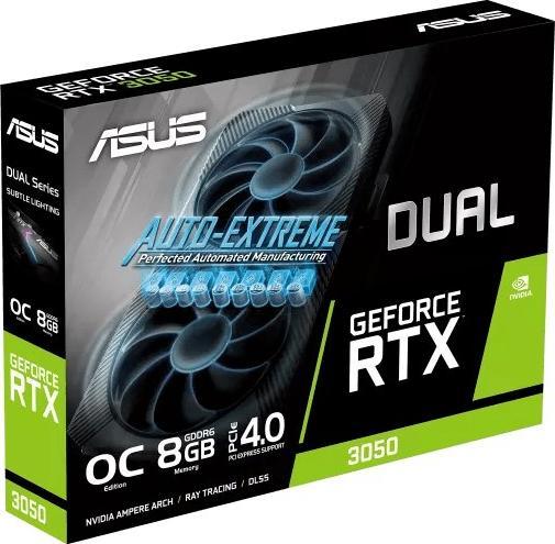 фото Видеокарта Asus DUAL-RTX3050-O8G