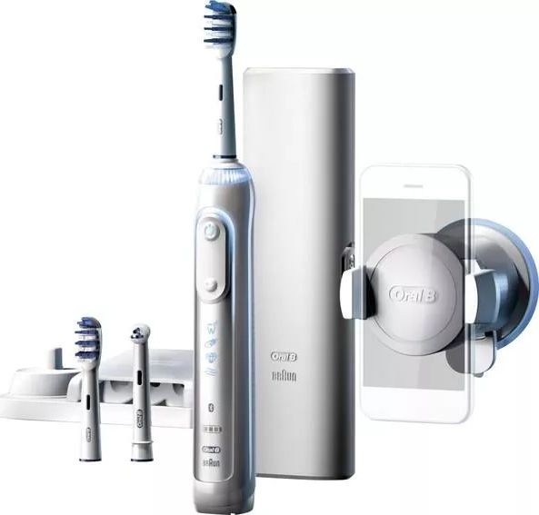 фото Електрична зубна щітка Oral-B Genius 8000N Silver