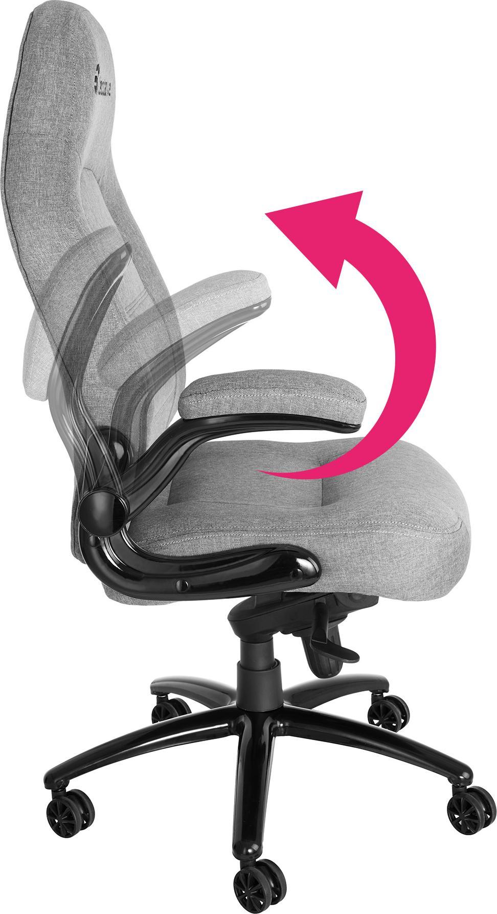 фото Офісне крісло Tectake Springsteen Grey