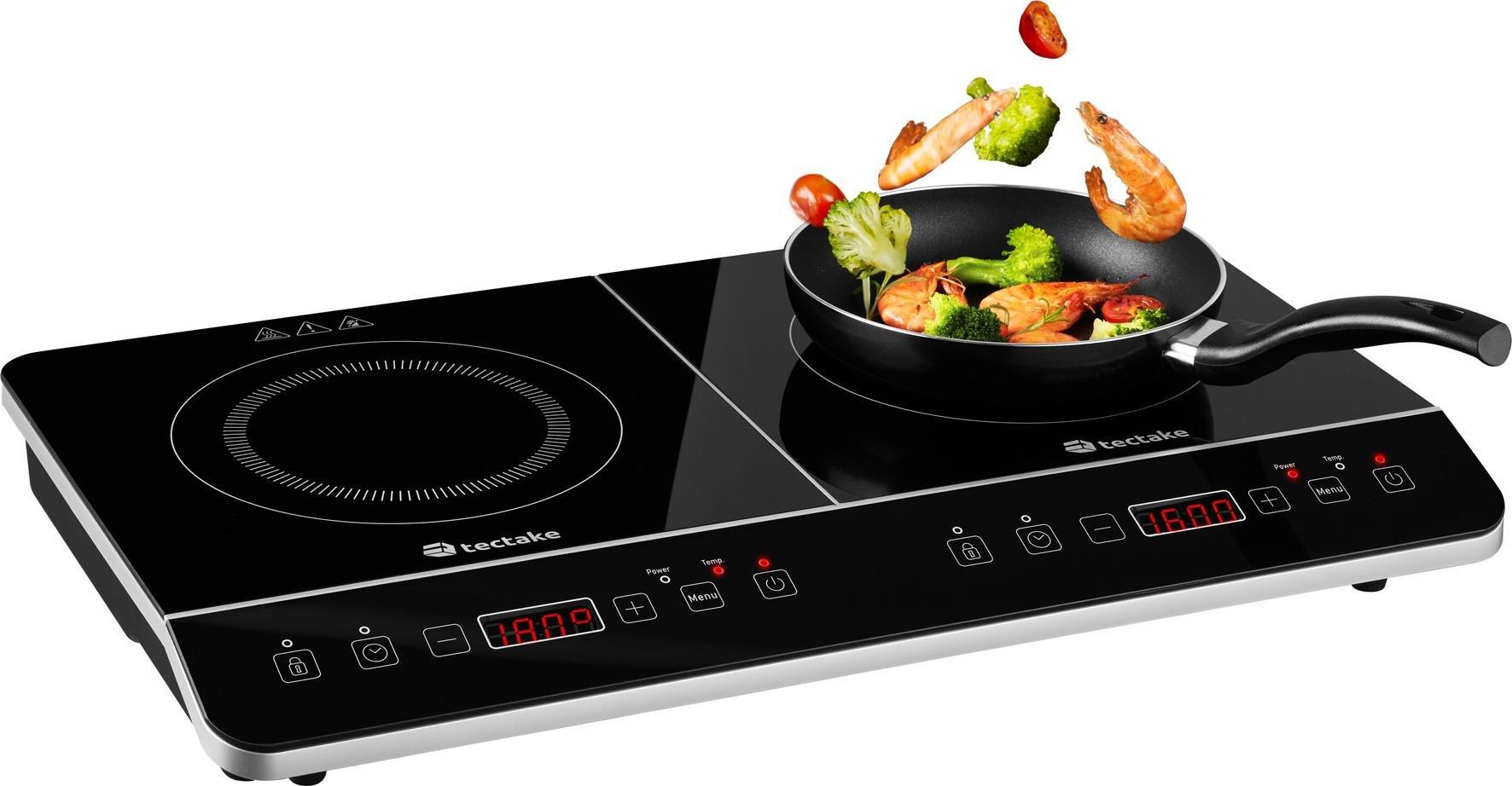 фото Настільна плита Tectake 403580