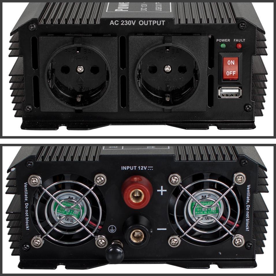 фото Перетворювач (інвертор) Tectake 400977