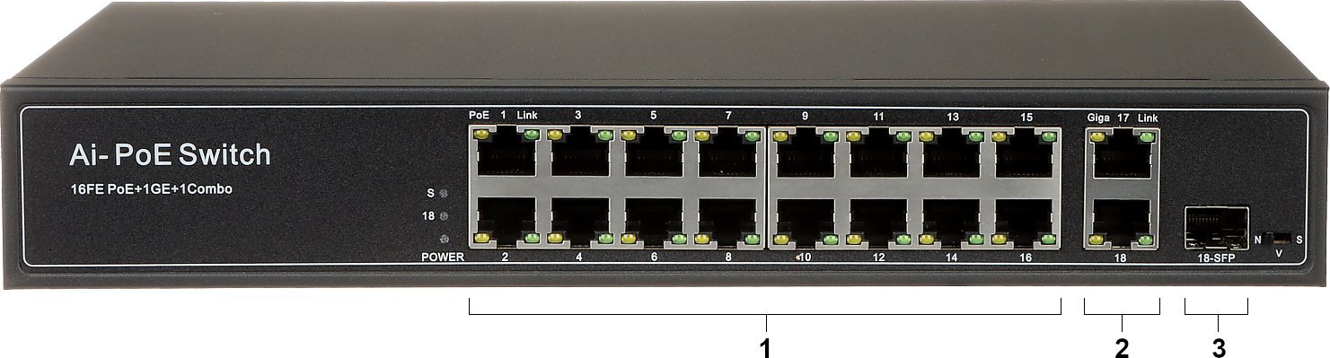 фото Комутатор некерований Delta GTX-B1-19-162G