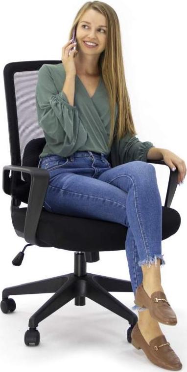 фото Офісне крісло Ergosolid AMO-70 Black