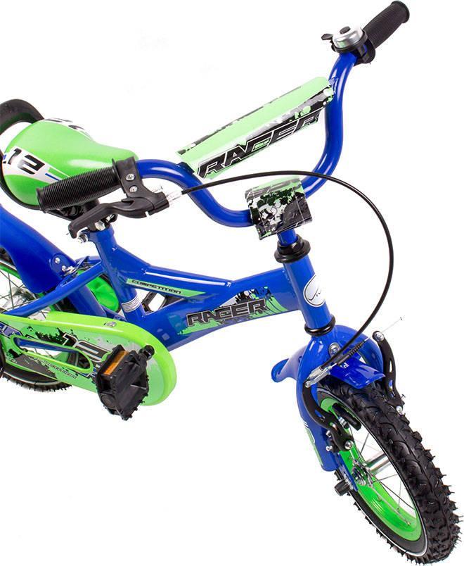 фото Дитячий двоколісний велосипед Vivo Racer 12 Blue/Green