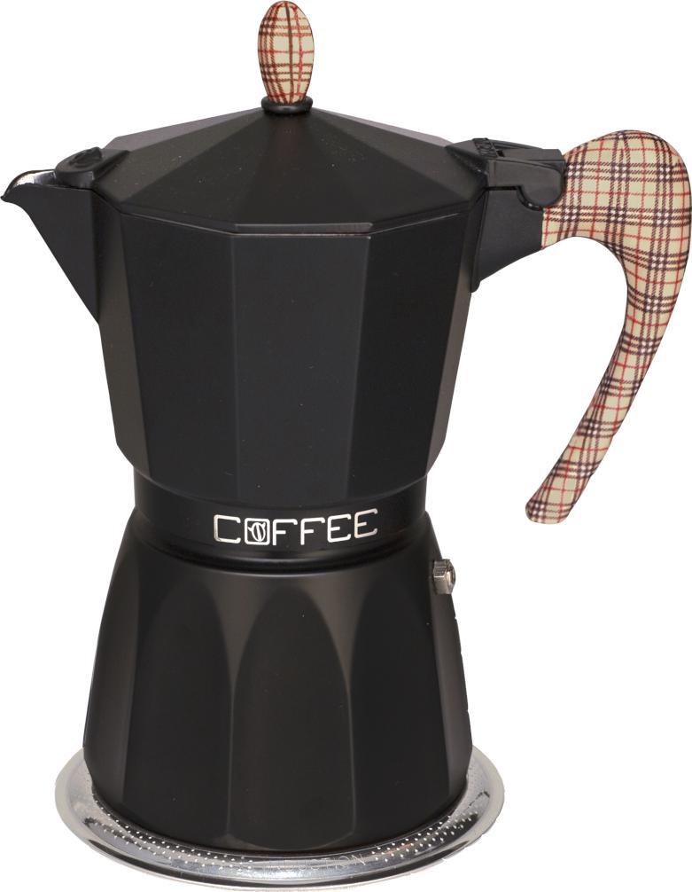 фото Кавоварка гейзерна G.A.T Fashion Tessuto 3tz Black