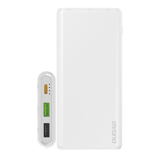 фото Внешний аккумулятор (пауэрбанк) Dudao K12PQ 10000mAh White