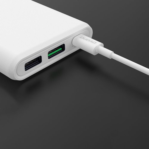 фото Внешний аккумулятор (пауэрбанк) Dudao K12PQ 10000mAh White