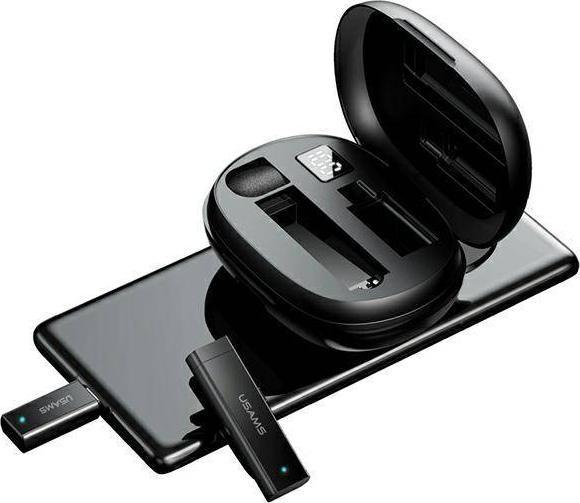 фото Безпровідний мікрофон краватний USAMS US-ZB234