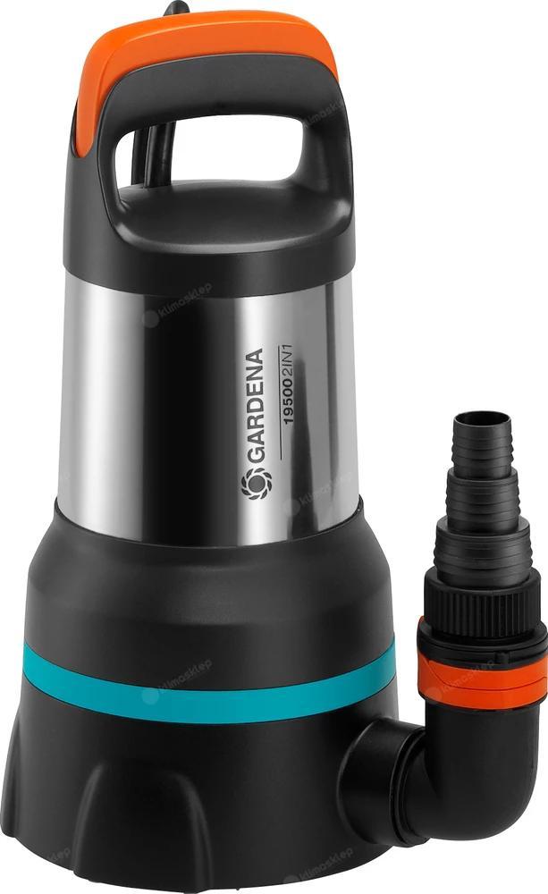 фото Занурювальний дренажний насос Gardena 19500 Aquasensor LED 2-в-1 (09049-20)