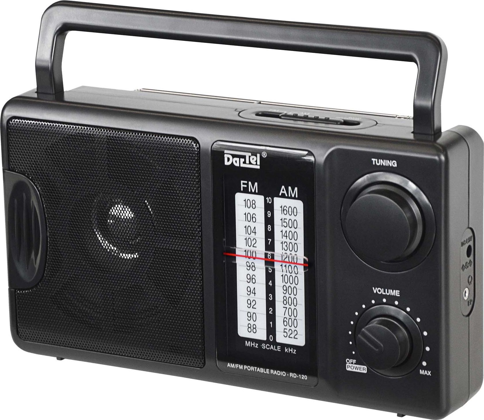 фото Радіоприймач Dartel RD-120 Black