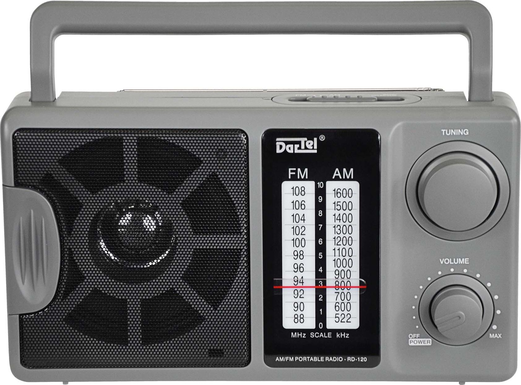 фото Радіоприймач Dartel RD-120 Grey