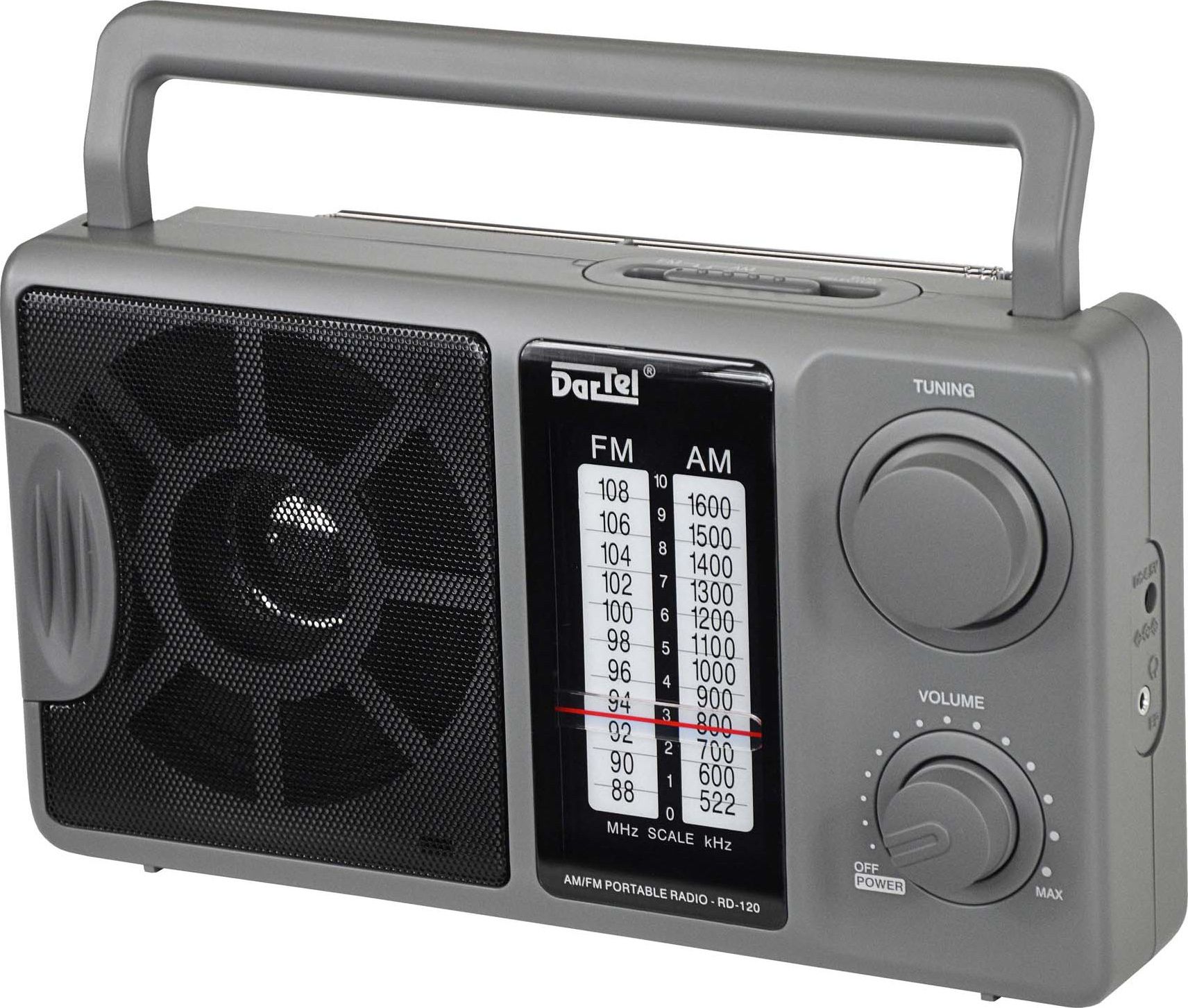 фото Радіоприймач Dartel RD-120 Grey