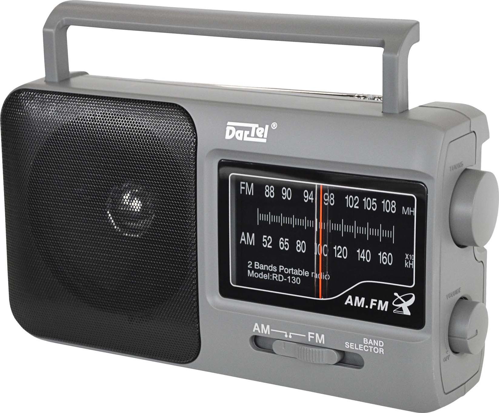 фото Радіоприймач Dartel RD-130 Grey